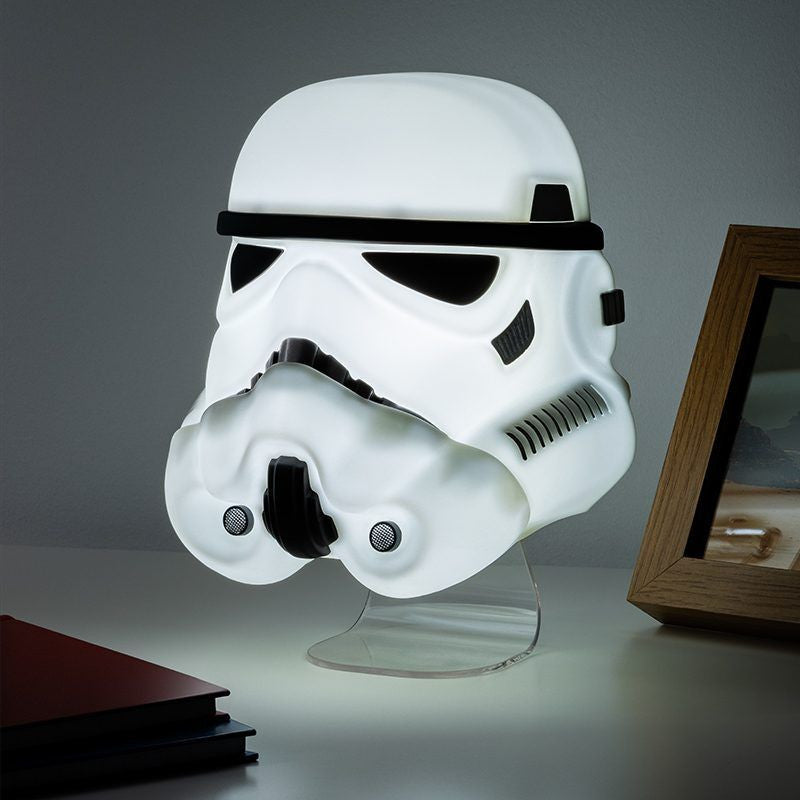 Star Wars Stormtrooper maszk falra szerelhető 3D
 lámpa