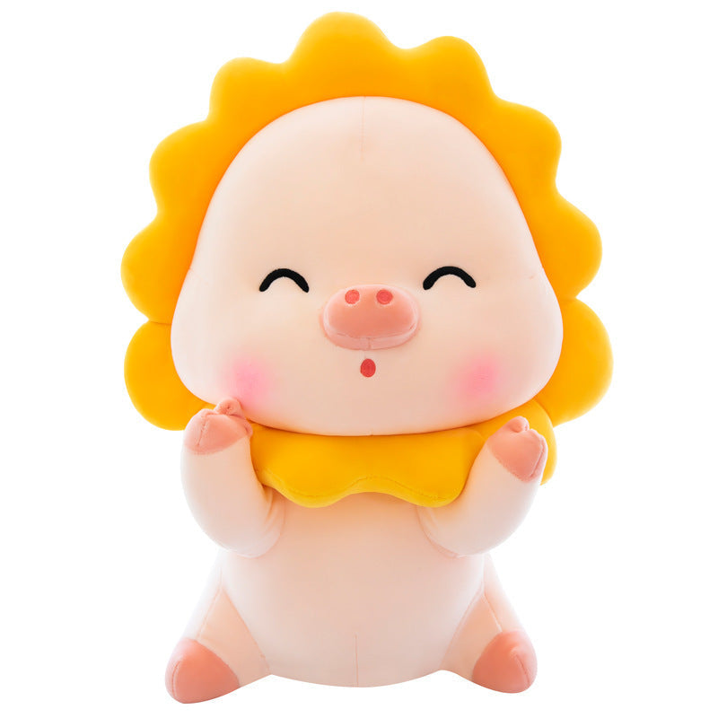 Sunflower Pig Plush Toy